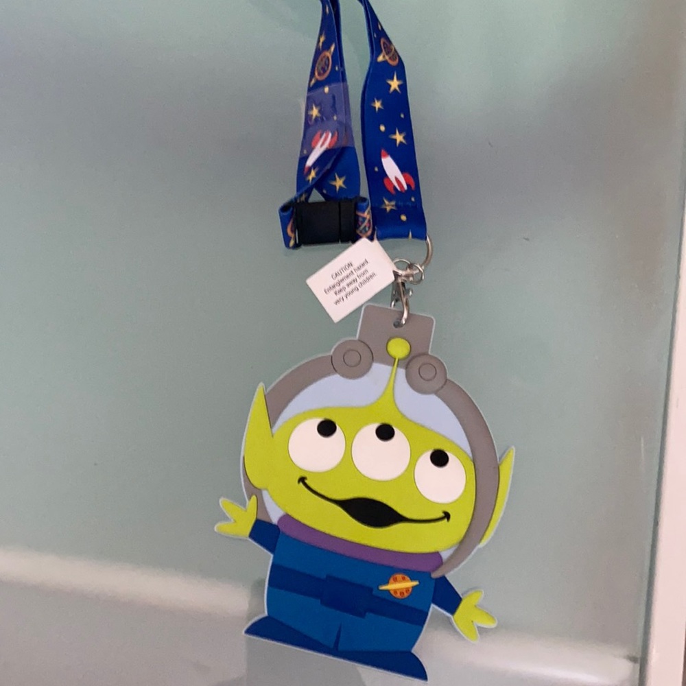 Disney Pixar toy story alien lanyard